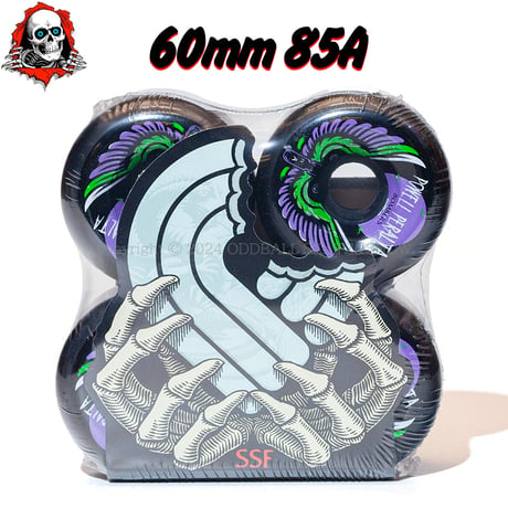 POWELL PERALTA BOMBER black 60mm 85A