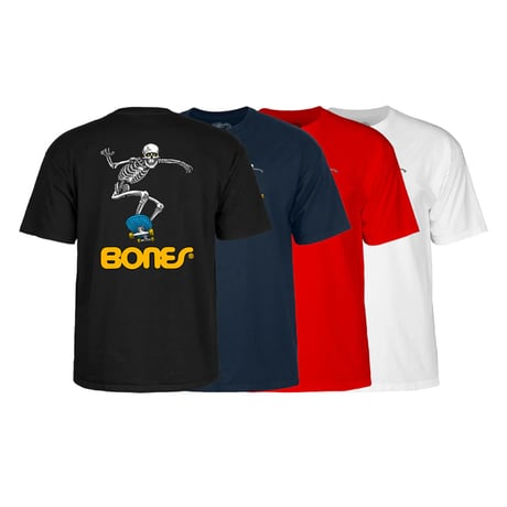 Powell Peralta Skateboard Skeleton 2 S/S T-Shirt