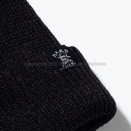 HARD LUCK OG WOVEN BEANIE black