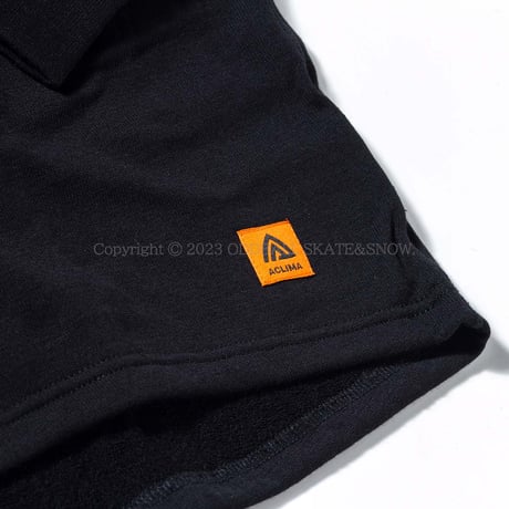 ACLIMA WOOLTERRY POLO Jet Black