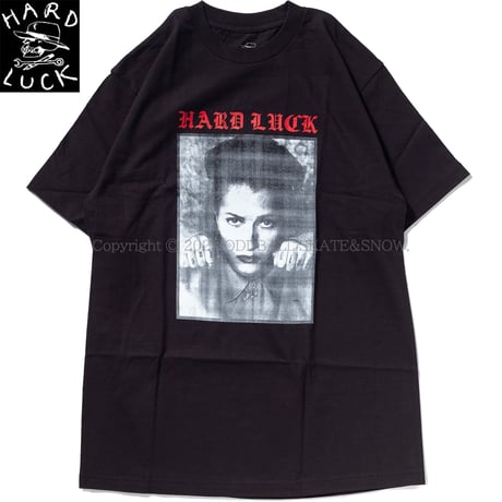 HARD LUCK Triste S/S TEE Black