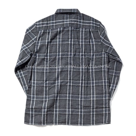 HARD LUCK DAYTON L/S FLANNEL grey