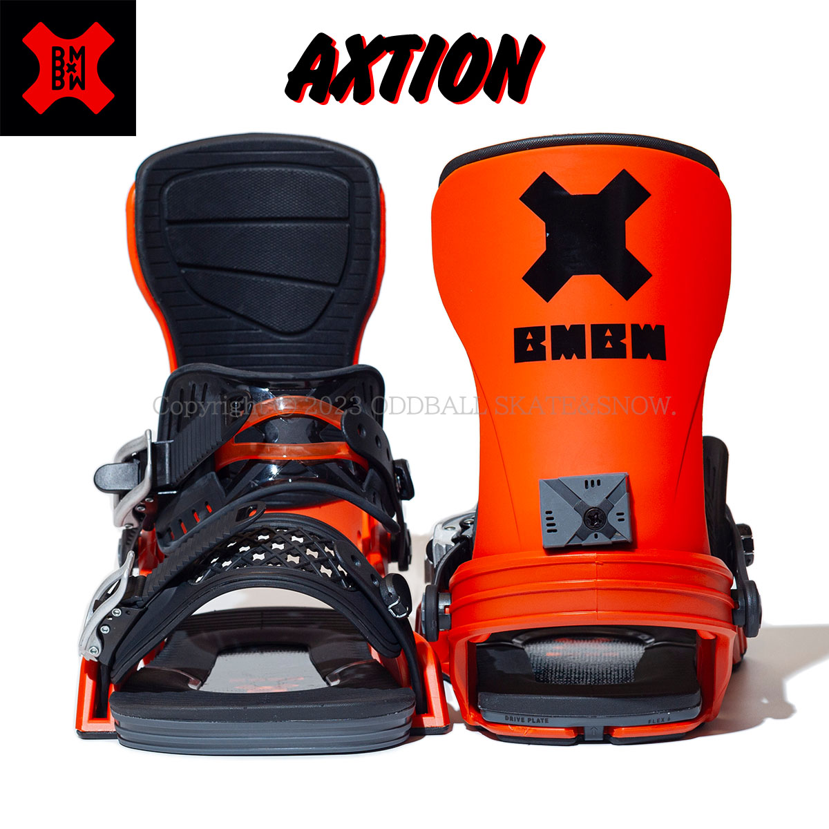 23-24 BENT METAL AXTION ORANGE Mサイズ (26.0-29.0）
