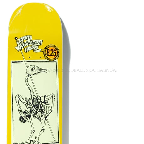 ANTI HERO SKATEBOARDS GRANT PIGEON VISION BY LANCE MOUNTAIN 8.25