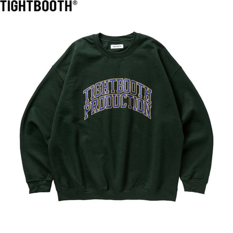 TIGHTBOOTH COLLEGE CREW SWEAT SHIRT