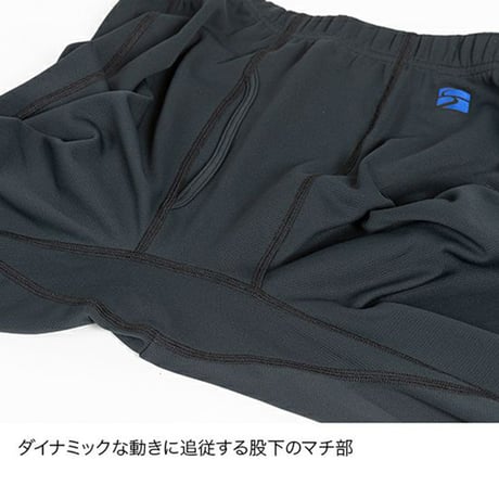 finetrack ファイントラック メリノスピンサーモタイツ ブラック FUM0623