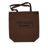ODDBALL ORIGINAL TOTE BAG DFTB brown
