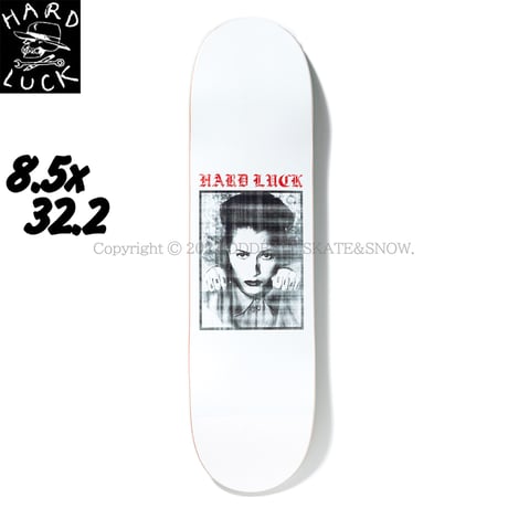 HARD LUCK Triste Skate Deck 8.5