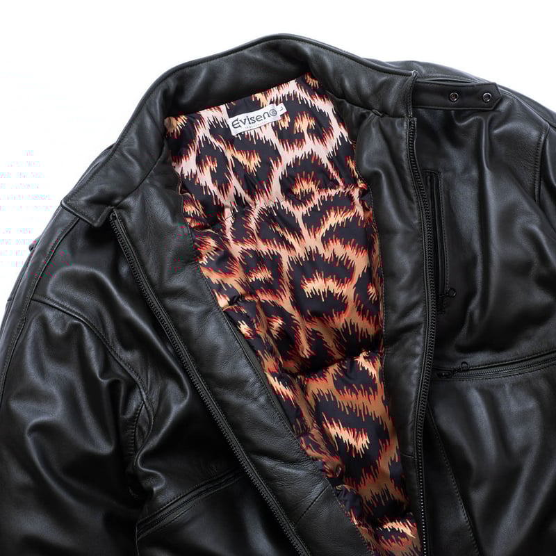EVISEN SINGLE LEATHER DOWN JKT | ODDBALL SKATE& EVISEN SINGLE LEATHER DOWN JKT | ODDBALL SKATE&