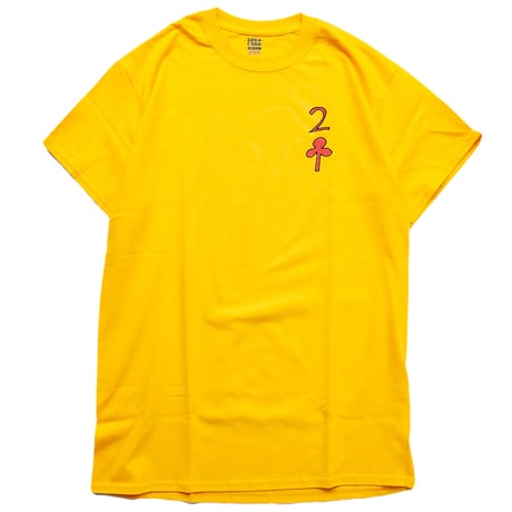 Lowcard QEEN CARD S/S TEE gold