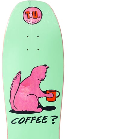 TRANSPORTATION UNIT SKATEBOARDS COFFEE 9.85 pink