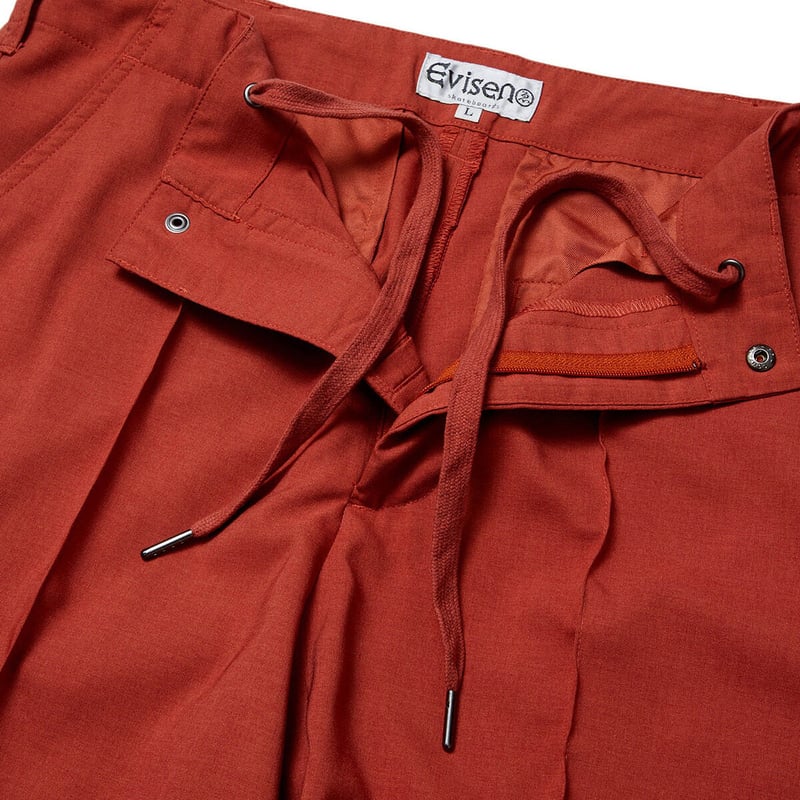 EVISEN PIN TUCK STRETCH SLACKS | ODDBALL SKATE& EVISEN PIN TUCK STRETCH SLACKS | ODDBALL SKATE&