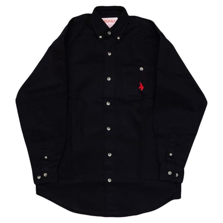 ODDBALL ORIGINAL BD DENIM L/S SHIRT black