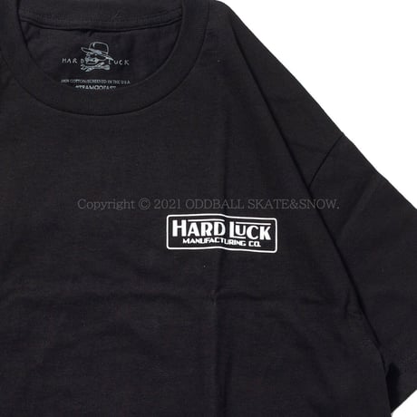 HARD LUCK Bonded S/S TEE black