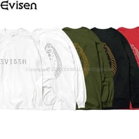 EVISEN SKATEBOARDS ZABUTON L/S TEE