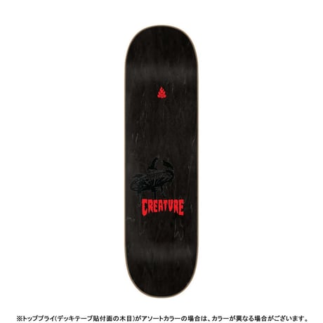 CREATURE SKATEBOARDS BAEKKEL WASTELAND PRO DECK 8.6