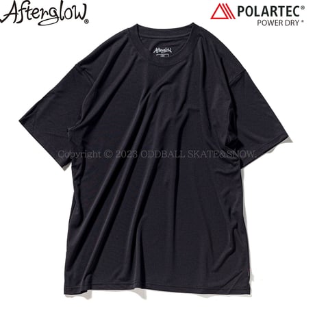 AFTERGLOW PD BASIC S/S T-SHIRTS BLACK