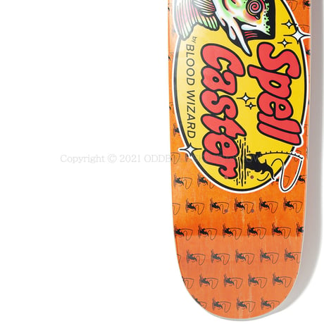 BLOOD WIZARD SPELL CASTOR 9.13 CUSTOM SHAPE ORANGE