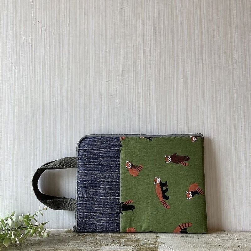 受注製作】125.タブレットケース タブレットバッグ【デニム柄