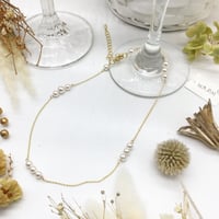 【WARM】重ね付けパールブレスレット B1506-213