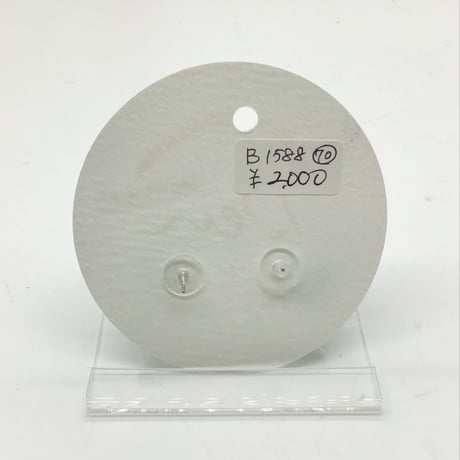 B1588-70 ヴィンテージ風ターコイズブルーピアス