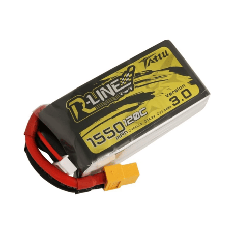 TATTU R-Line V3 22.2V 1550mAh 120C 6S LiPo Battery XT60