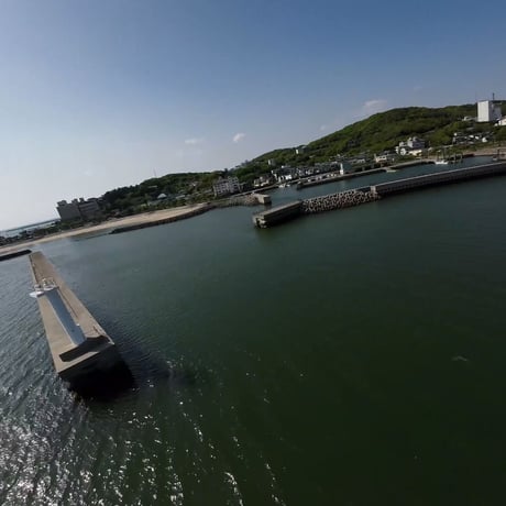 【動画コンテンツ】FPVドローン空撮〈梶島・宮崎漁港〉