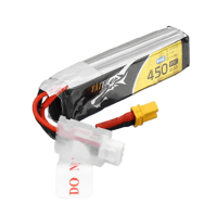 TATTU 7.6V 450mAh 95C 2S HV LiPo Battery XT30