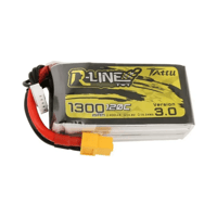 TATTU R-Line V3 22.2V 1300mAh 120C 6S LiPo Battery XT60