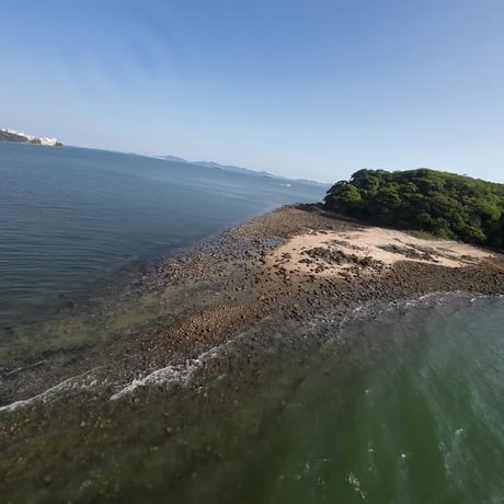 【動画コンテンツ】FPVドローン空撮〈前島・沖島・東幡豆海岸〉