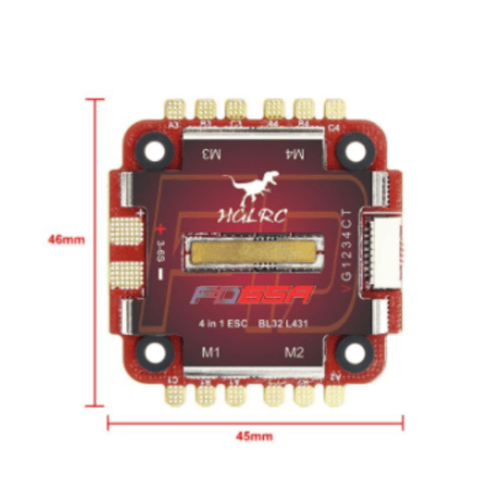 HGLRC Forward 65A 3-6S L431 BL32 4in1 ESC