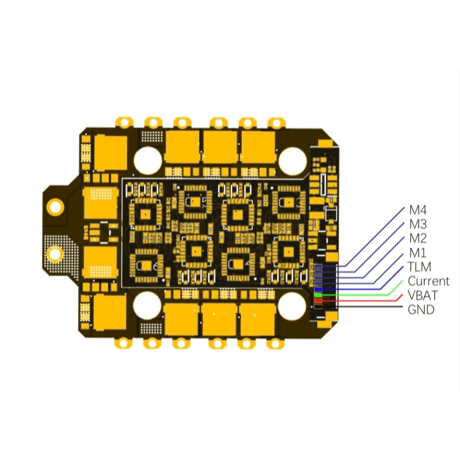 REDUXAIR Redux32 NANO F4 50A 128K 20x20 4in1 ESC
