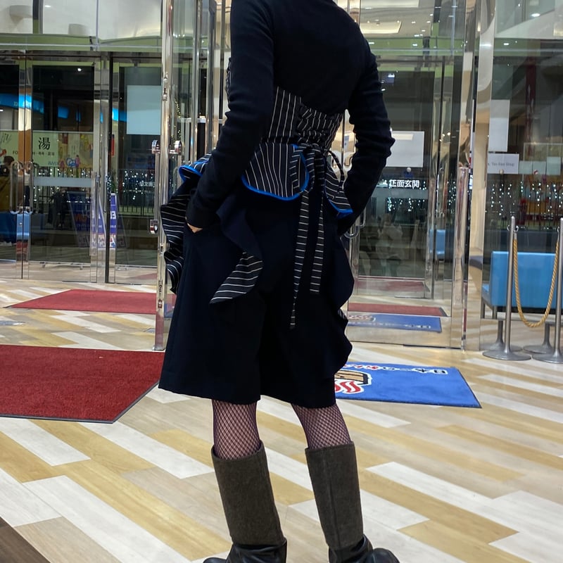 クリオネパンツ-black stripes- | ANQU