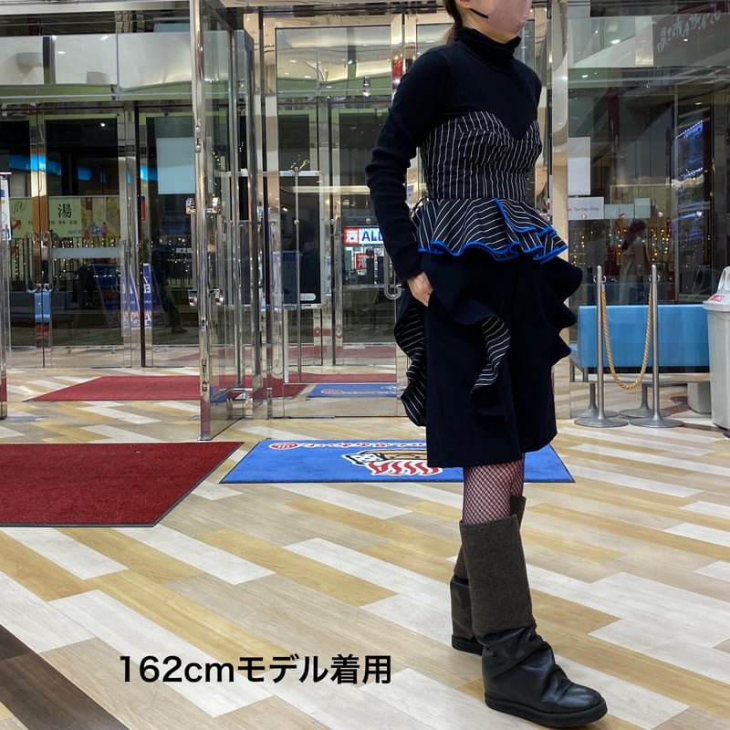 クリオネネページ クリオネパンツ-black stripes- | ANQU