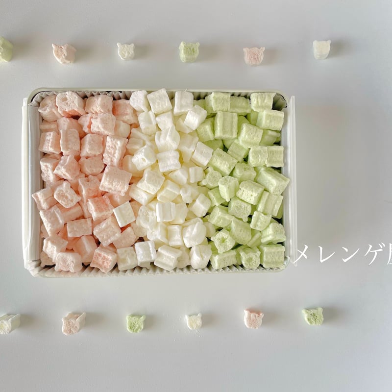 1周年記念 メレンゲ缶くしゅ | パイピングアトリエMammy