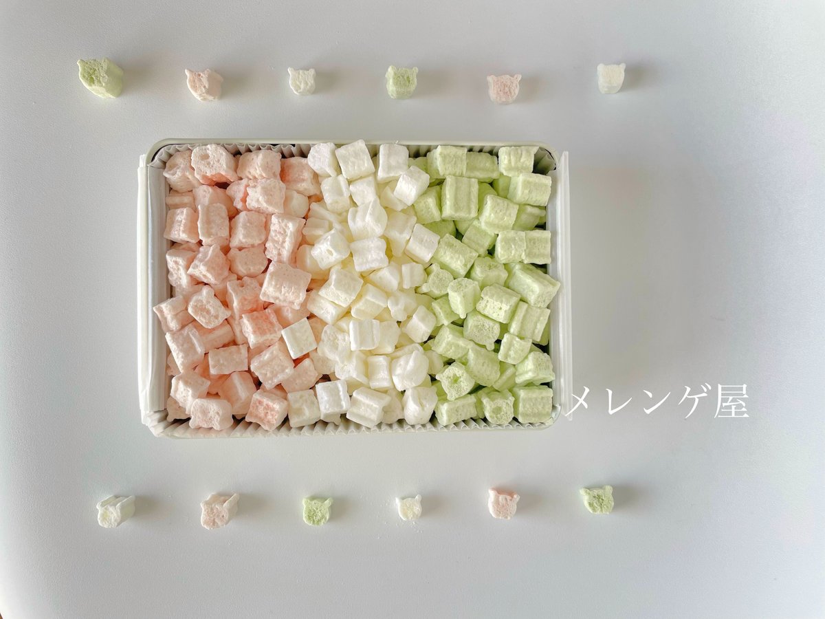 1周年記念 メレンゲ缶くしゅ | パイピングアトリエMammy