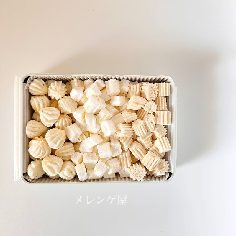 和のメレンゲ缶 くしゅ | パイピングアトリエMammy