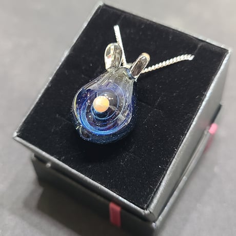 宇宙うさぎのペンダント-783