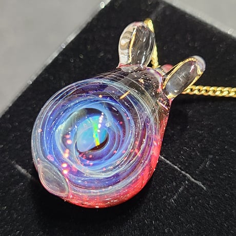 宇宙うさぎのペンダント-753