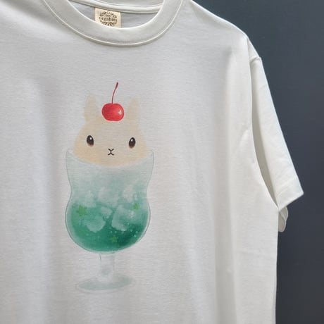 ハイクオリティTシャツ（うさクリームソーダ）