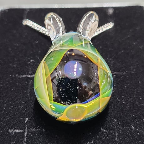 宇宙うさぎのペンダント-752