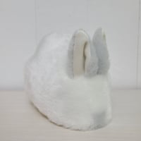 ふわふわのポーチさん ヒマラヤン雪グレー