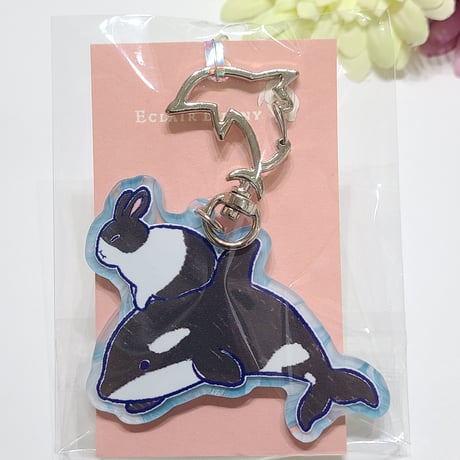 【シャチダッチ】アクリルキーホルダー