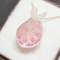【春限定】桜うさぎのペンダント-