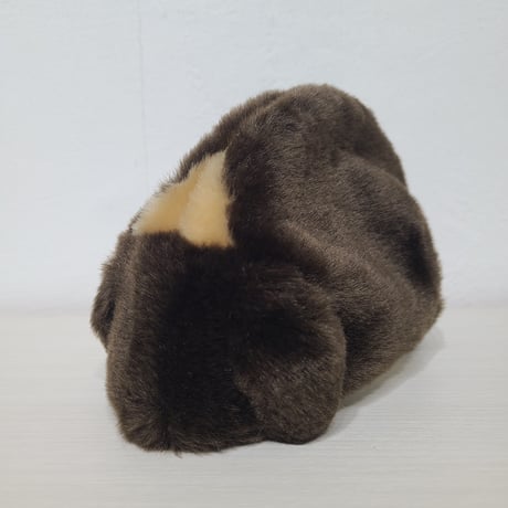 ふわふわのポーチさん  ロップイヤー 濃いチョコレートオター