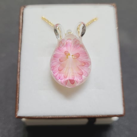 【春限定】桜うさぎのペンダント-729