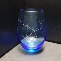 タンブラーグラス　うさぎ座 -blue