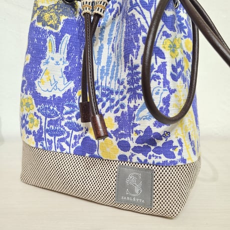 きんちゃくショルダー「tanzanite blue」