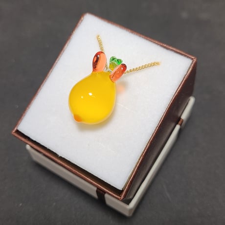 うさぎしまコラボペンダント【ゆず(yuzu)】