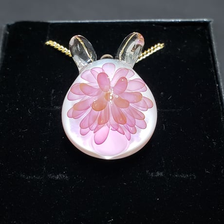 【春限定】桜うさぎのペンダント-483